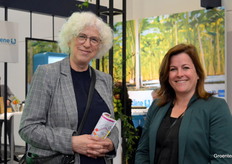 Annie van de Riet and Lindy van der Drift from AVAG came to poll the members. A somewhat sombre mood at the moment because of the energy and war situation, they indicated.